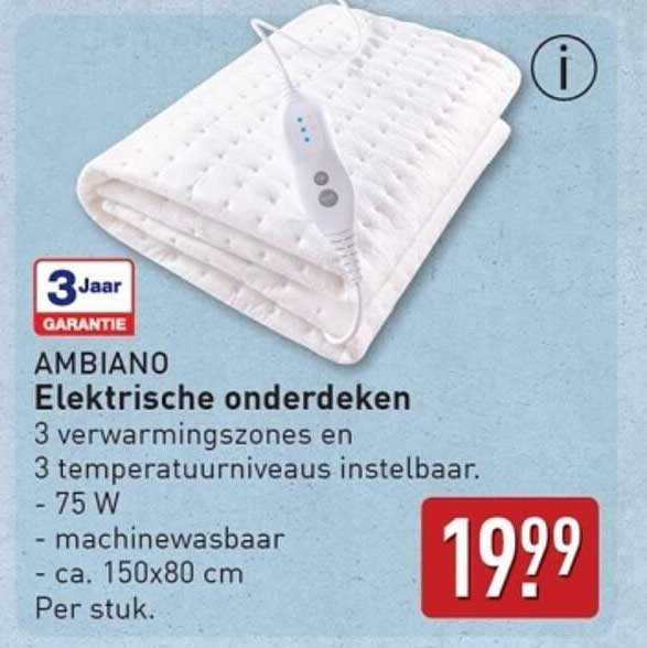 AMBIANO Elektrische onderdekens