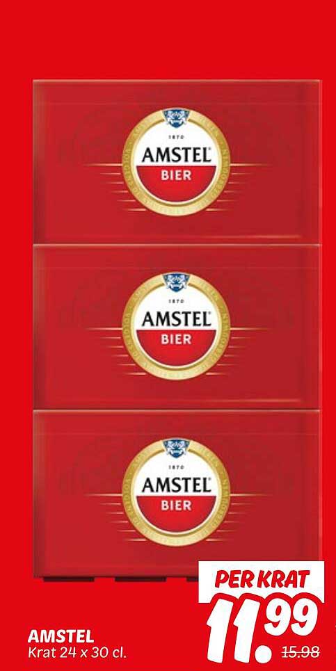 AMSTEL Krat 24 x 30 cl
