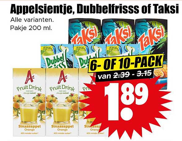 Appelsientje, Dubbelfrisss of Taksi