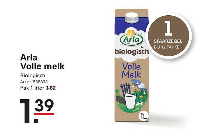 Arla Volle melk