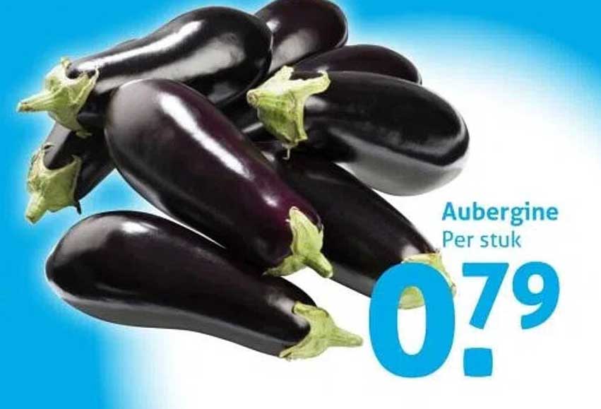 Aubergine Per stuk