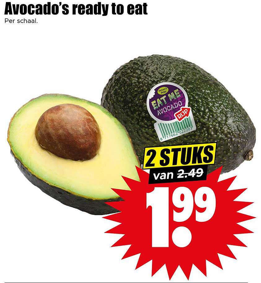 Avocado's ready to eat