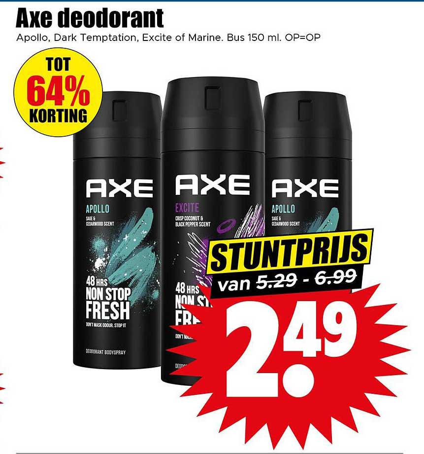 Axe deodorant