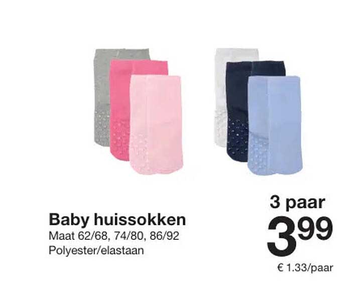 Baby huissokken