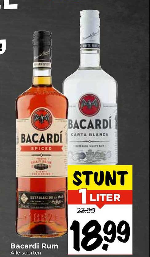 Bacardi Rum 1 Liter