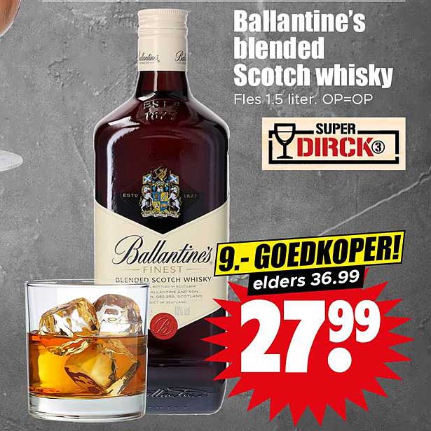 Ballantine's blended Scotch whisky