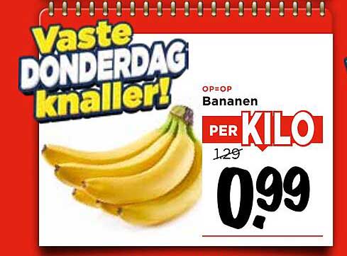 Bananen per KILO