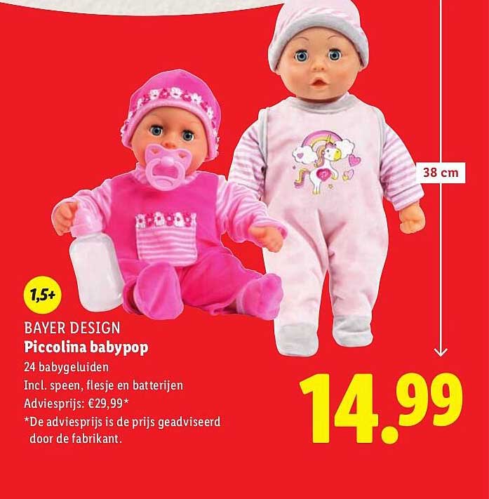 BAYER DESIGN Piccolina babypop