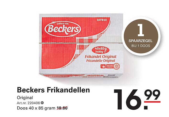 Beckers Frikandellen Original