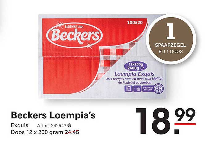 Beckers Loempia’s