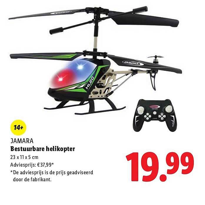 Bestuurbare helikopter