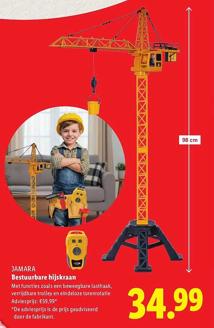 Bestuurbare hijskraan