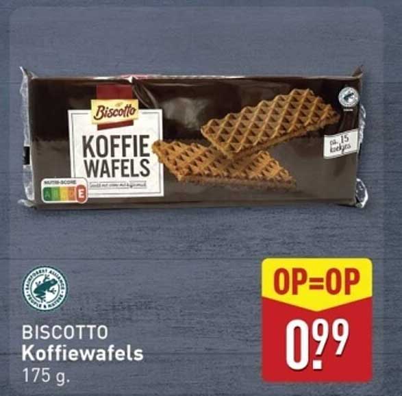 BISCOTTO Koffiewafels 175 g