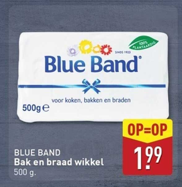 BLUE BAND Bak en braad wikkel 500 g.
