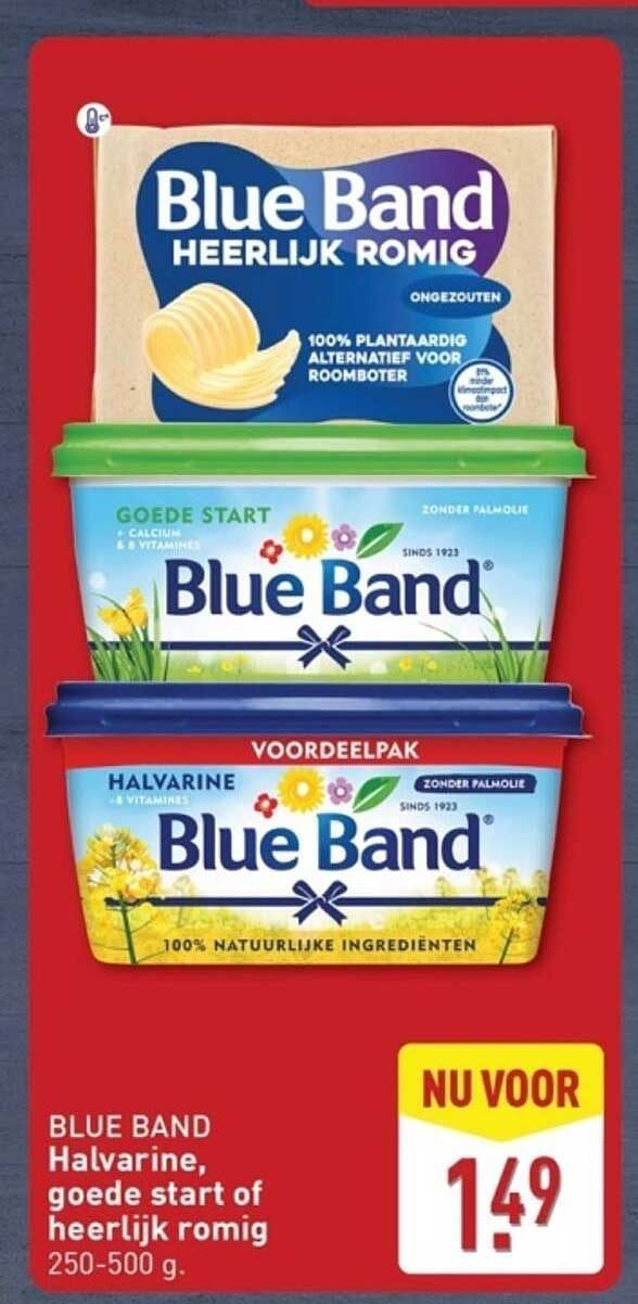 BLUE BAND Halvarine, goede start of heerlijk romig