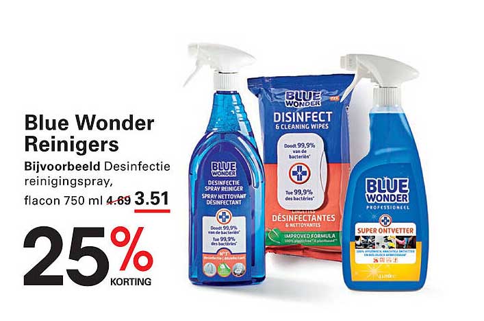 Blue Wonder Reinigers