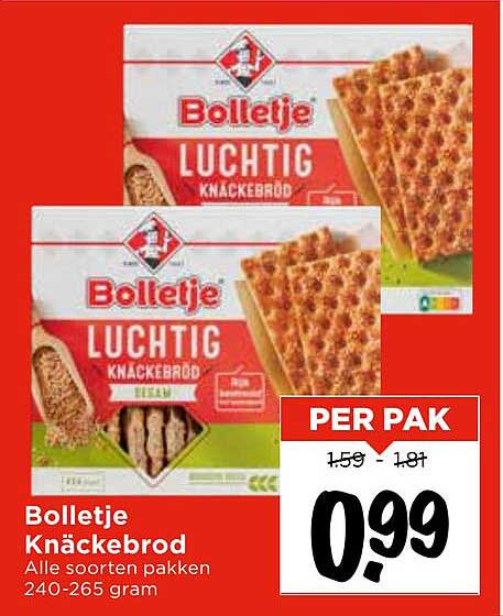 Bolletje Knäckebrod