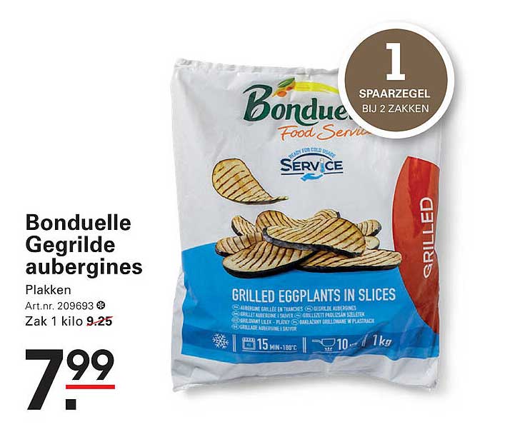 Bonduelle Gegrilde aubergines