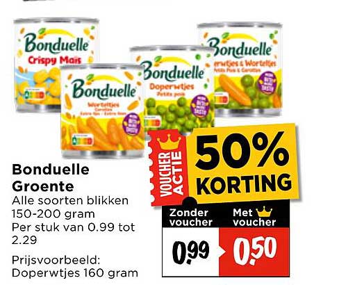 Bonduelle Groente
