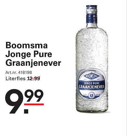 Boomsma Jonge Pure Graanjenever