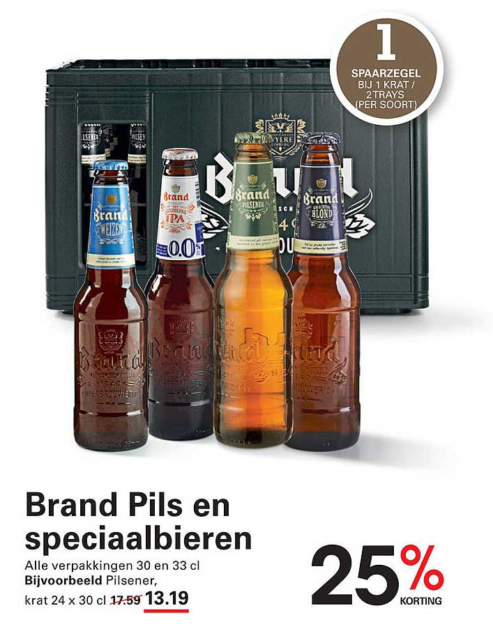 Brand Pils en speciaalbieren