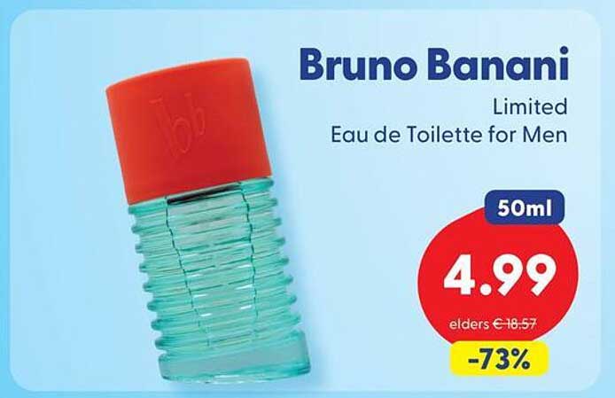 Bruno Banani Limited Eau de Toilette for Men 50ml