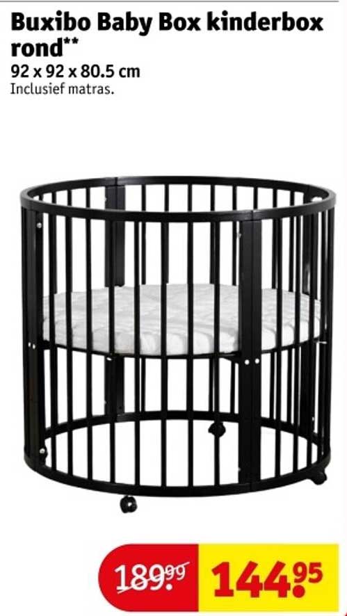 Buxibo Baby Box kinderbox rond**