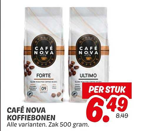 CAFÉ NOVA KOFFIEBONEN