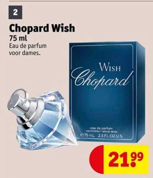 Chopard Wish 75 ml Eau de parfum voor dames.