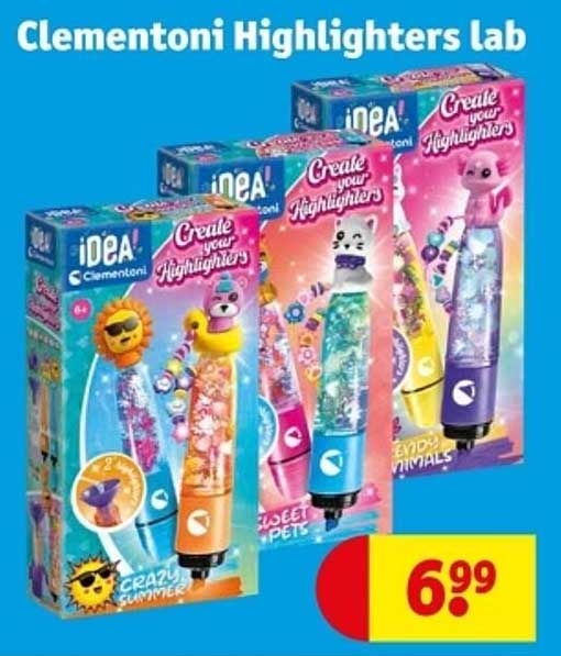 Clementoni Highlighters lab