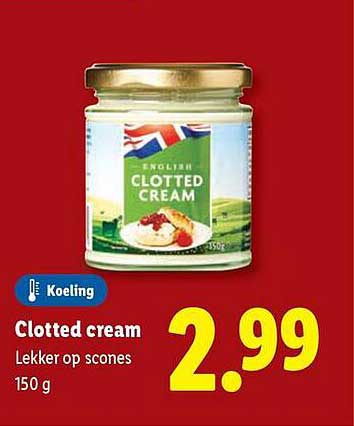 Clotted cream