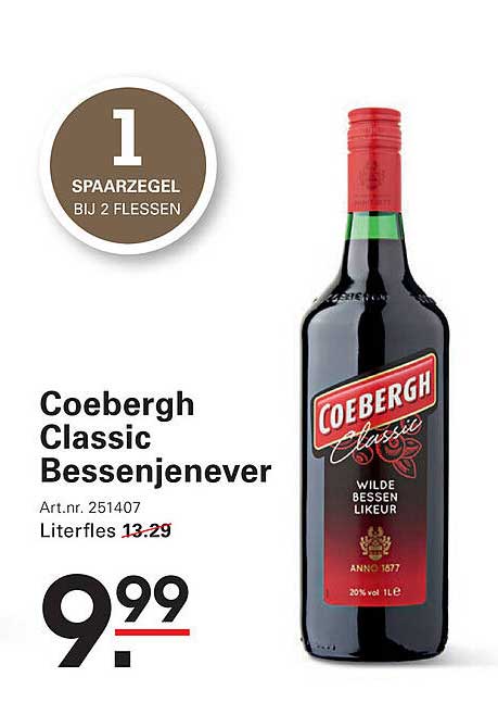 Coebergh Classic Bessenjenever