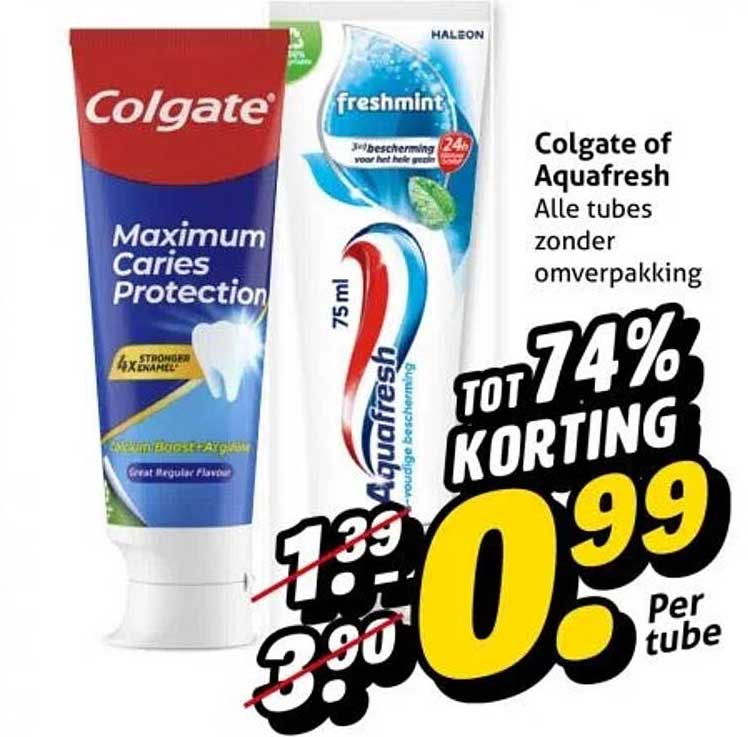 Colgate of Aquafresh