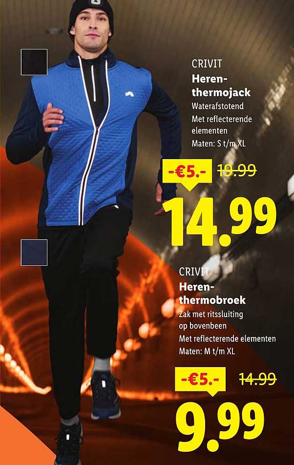 CRIVIT Heren-thermojack
