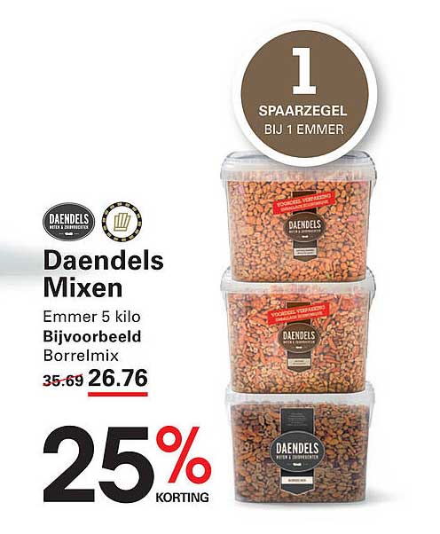 Daendels Mixen Emmer 5 kilo