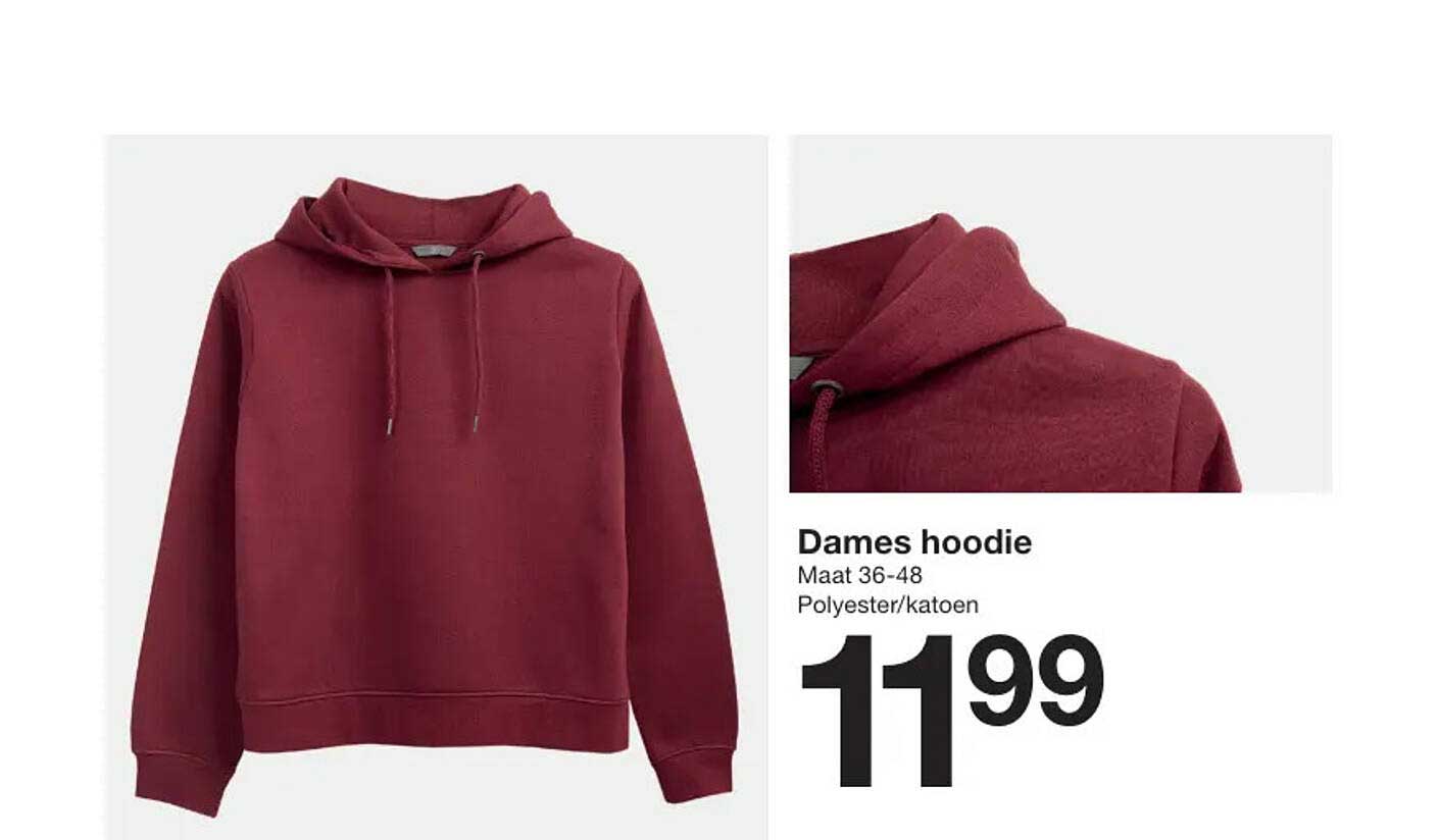 Dames hoodie