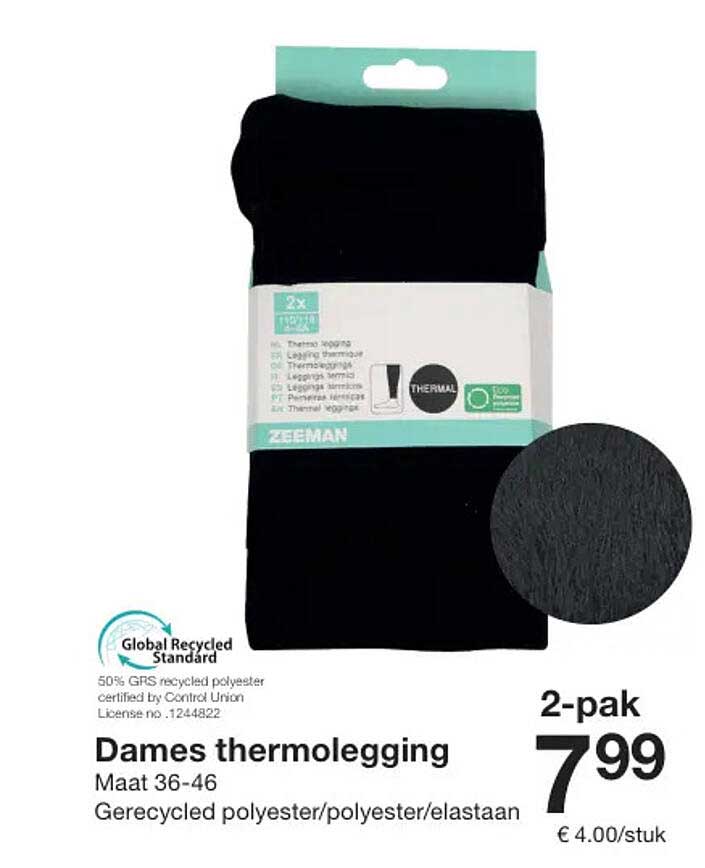 Dames thermolegging