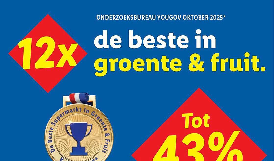 de beste in groente & fruit.