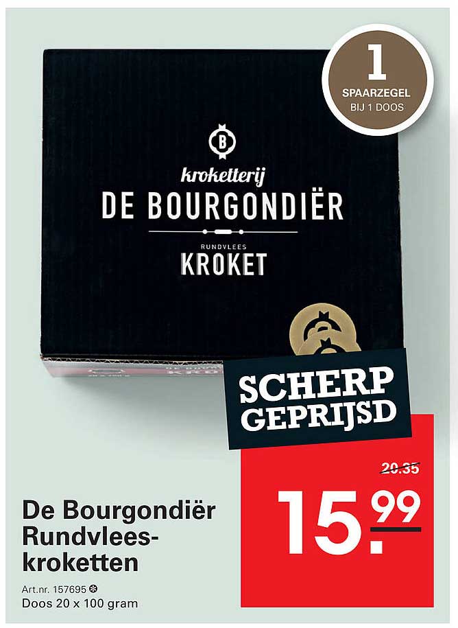 De Bourgondiër Rundvlees-kroketten
