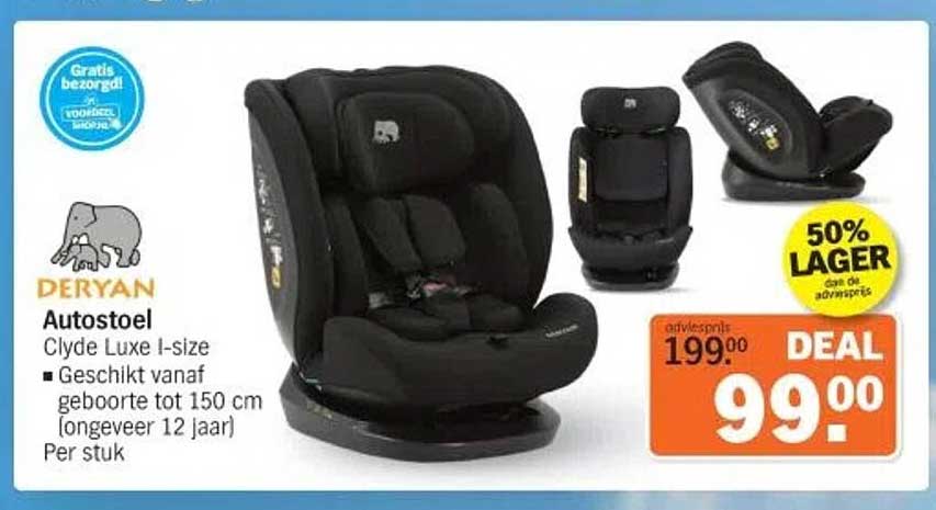 DERYAN Autostoel Clyde Luxe I-size