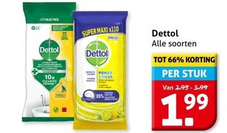 Dettol Alle soorten