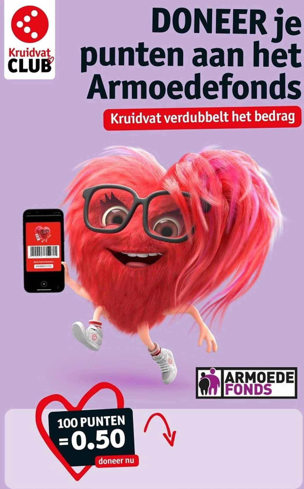 DONEER je punten aan het Armoedefonds