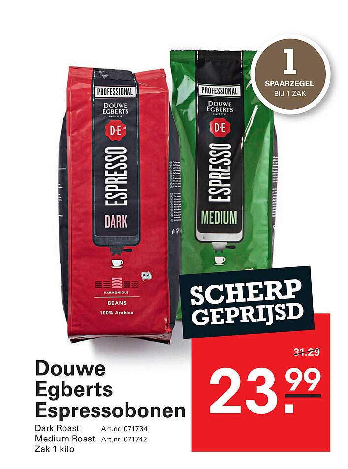 Douwe Egberts Espresso bonen