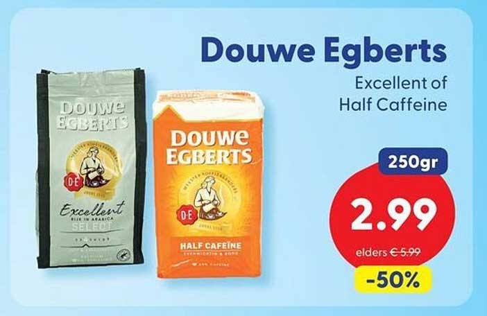 Douwe Egberts Excellent of Half Caffeine
