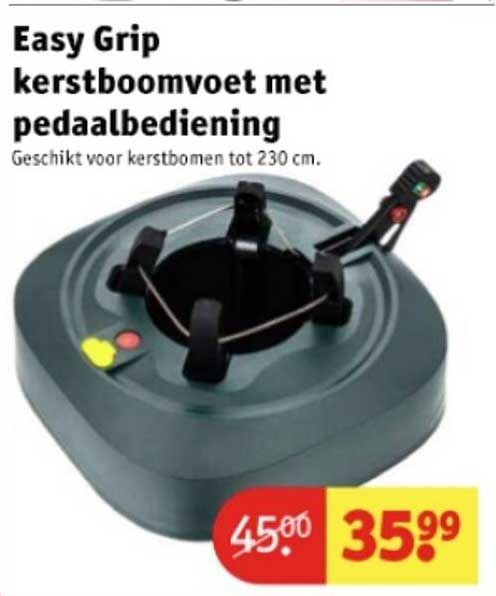 Easy Grip kerstboomvoet met pedaalbediening