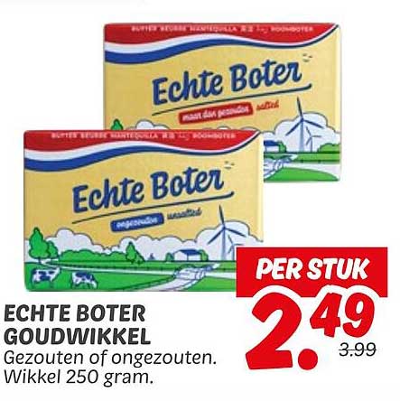 ECHTE BOTER GOUWIKKEL