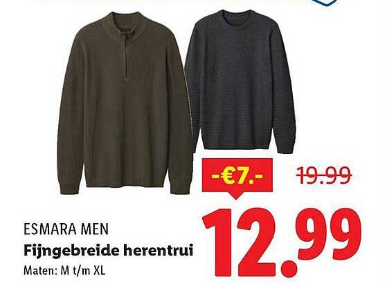 Esmara Men Fijngebreide herentruien