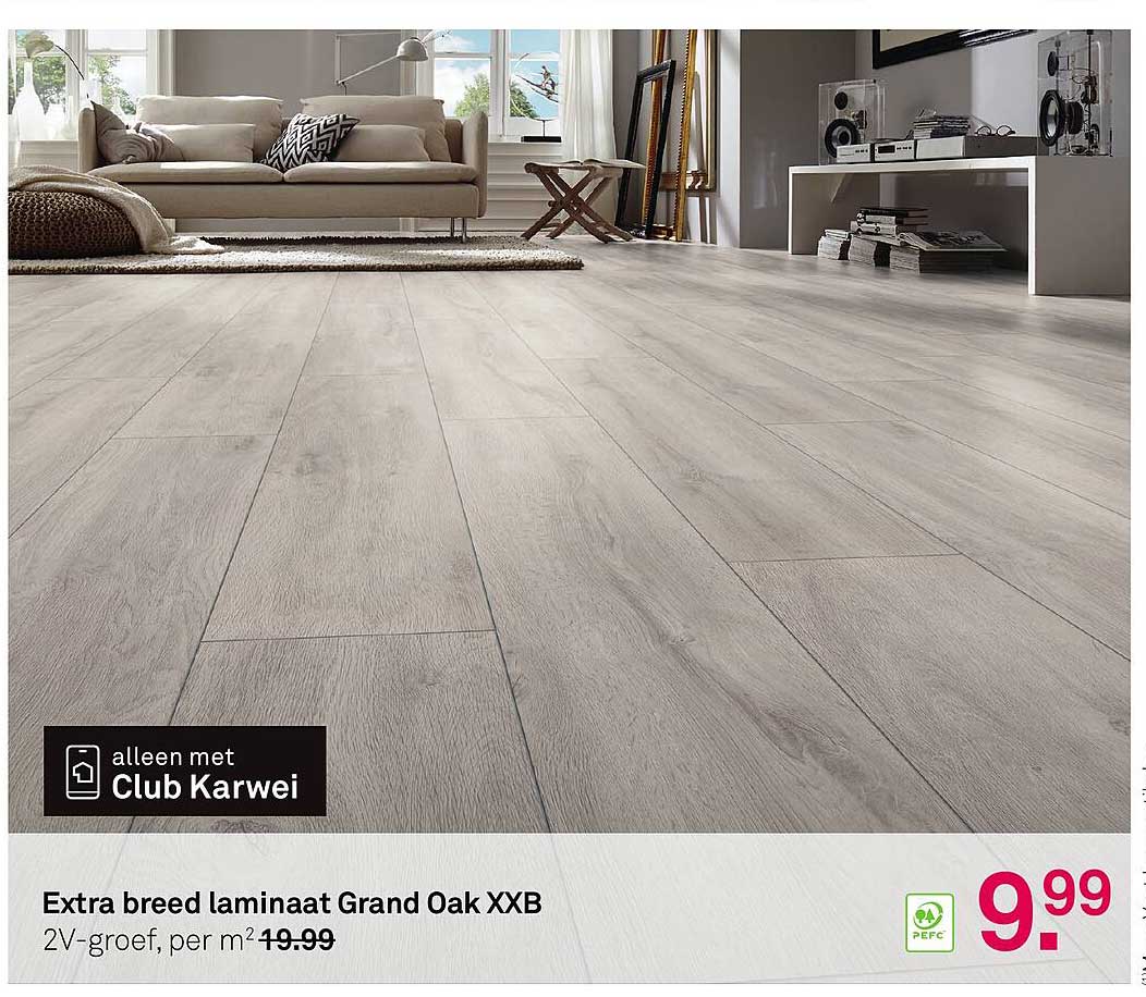 Extra breed laminaat Grand Oak XXB