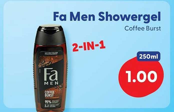 Fa Men Showergel Coffee Burst 2-IN-1 250ml