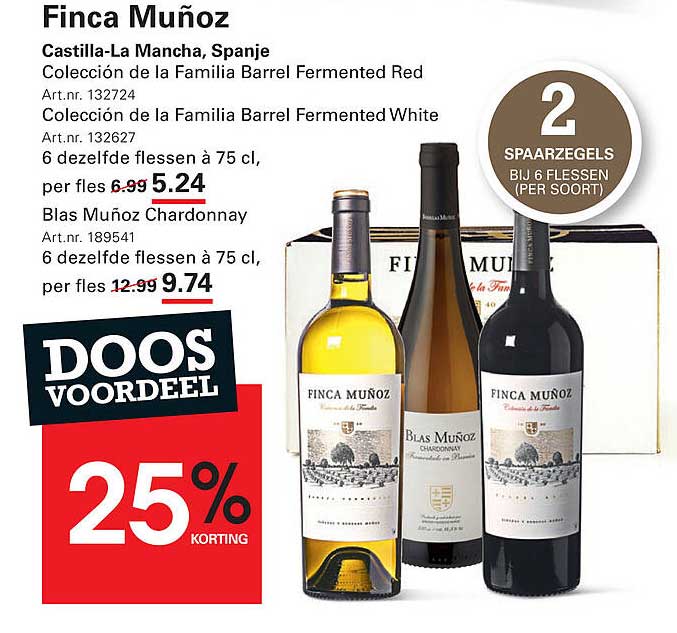 Finca Muñoz - Doos voordeel